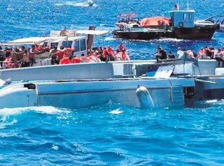 KKTC’de batan geminin enkazında arama tamamlandı! Kayıplara rastlanmadı, kara kutu bulundu