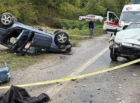 Bartın’da kahreden olay: Kardeşinin cenazesine gitti, kazada öldü