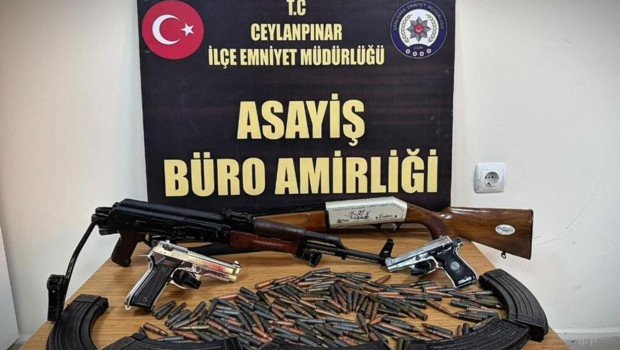 Şanlıurfa’da silah kaçakçılığı operasyonu: 16 gözaltı