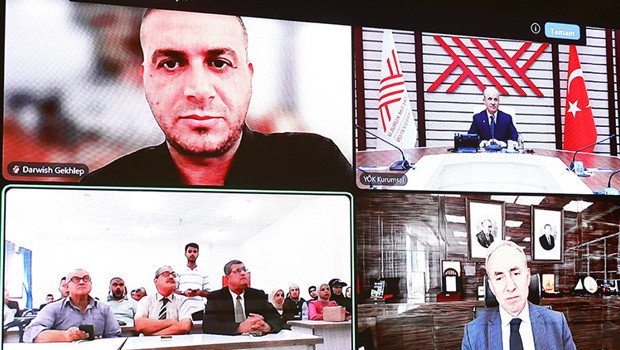 2026-2027 akademik yılı! Gazze İslam Üniversitesi’nin ilk dersini YÖK Başkanı Özvar verdi