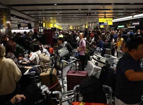 Sel Avrupa’yı vurdu: Uçuşlar iptal edildi