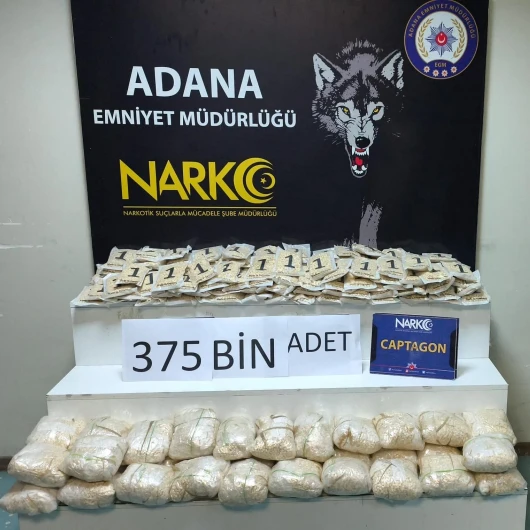 MİT ve Emniyetten nefes kesen ortak operasyon: 375 bin uyuşturucu hap ele geçirildi