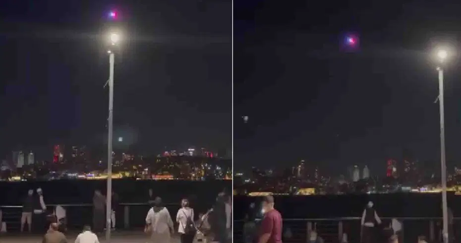 Üsküdar’da sahilde oturanlara polis dronu şoku. “Derhal uzaklaşın”