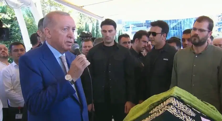 Cumhurbaşkanı Erdoğan, Zehra Önen’in cenaze törenine katıldı