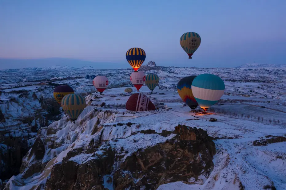 Lonely Planet seçti: Avrupa’da kışın en iyi adresi Kapadokya