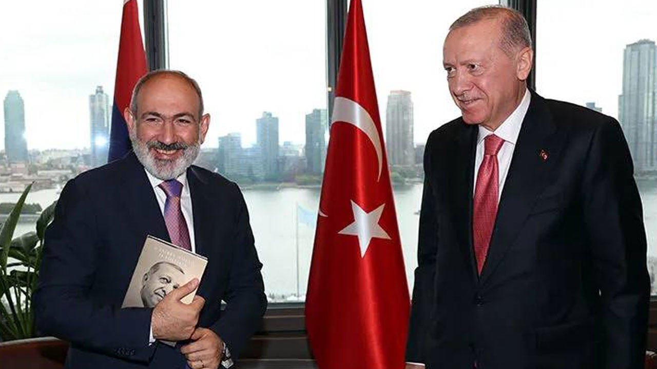 Cumhurbaşkanı Erdoğan, Ermenistan Başbakanı Paşinyan’ı kabul etti