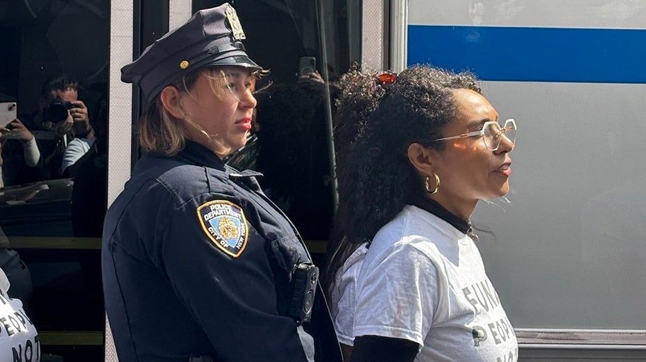 Mamdani-backed socialist arrested at anti-Netanyahu protest outside UN