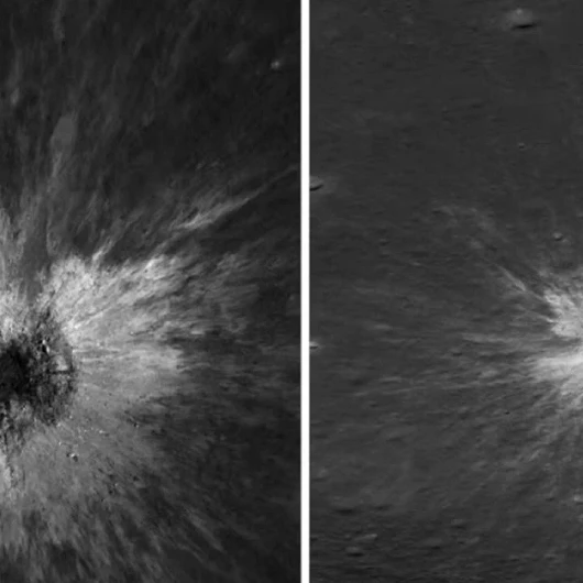 NASA’nın uydusu Ay’da devasa yeni krater keşfetti