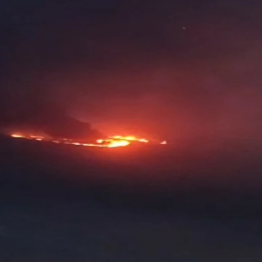 Elazığ’da lastik deposunda korkutan yangın