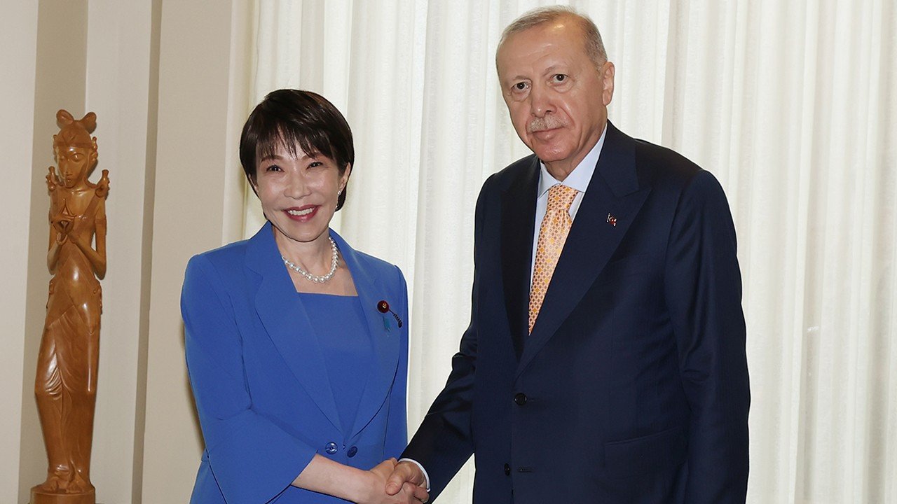 Erdoğan, Japonya Başbakanı Takaiçi Sanae’yi kabul etti