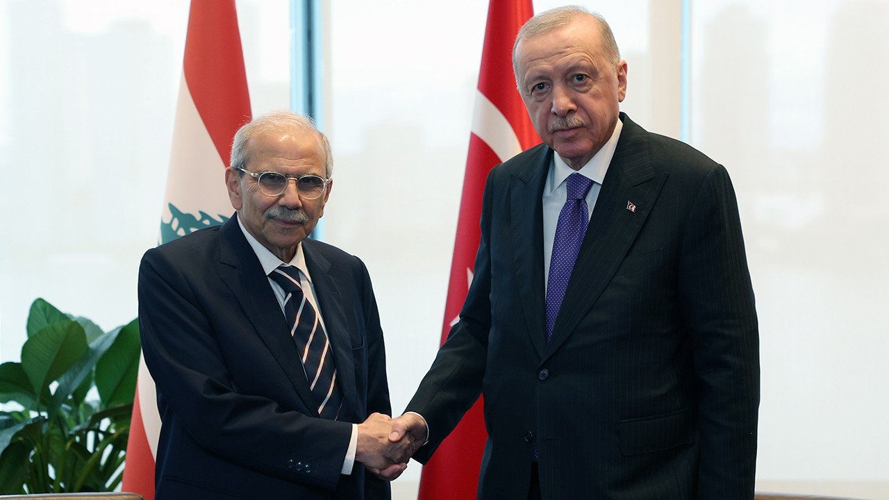 Erdoğan ve Lübnan Başbakanı Selam’dan kritik görüşme