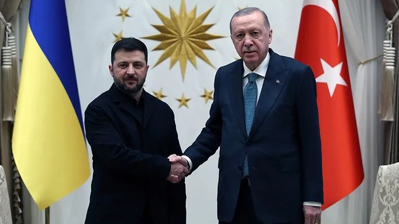 Cumhurbaşkanı Erdoğan, Zelenskiy’i kabul etti