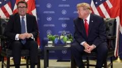 Trump says he can do business with Burnham but criticises ‘terrible’ Chagos deal