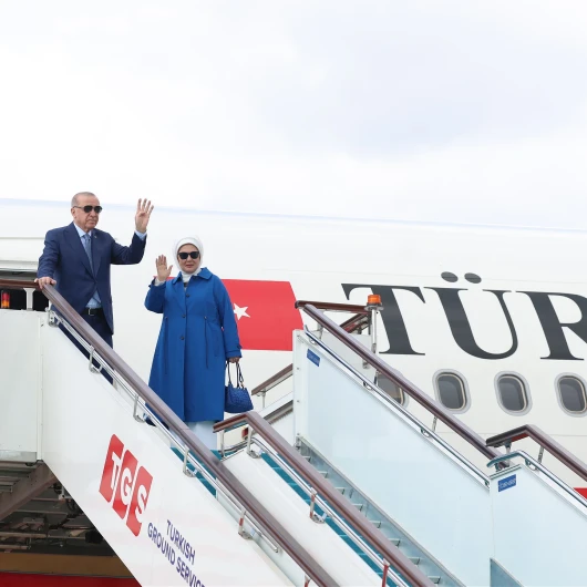 Cumhurbaşkanı Erdoğan ve eşi Emine Erdoğan ABD’den ayrıldı