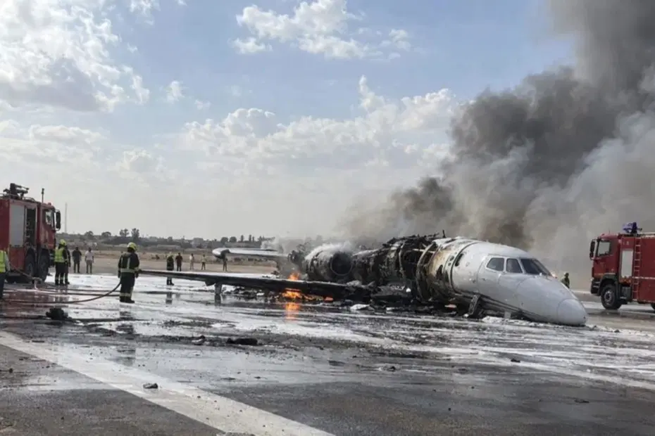 Libya’da Türk jeti yandı, pilotlar alkollü çıktı