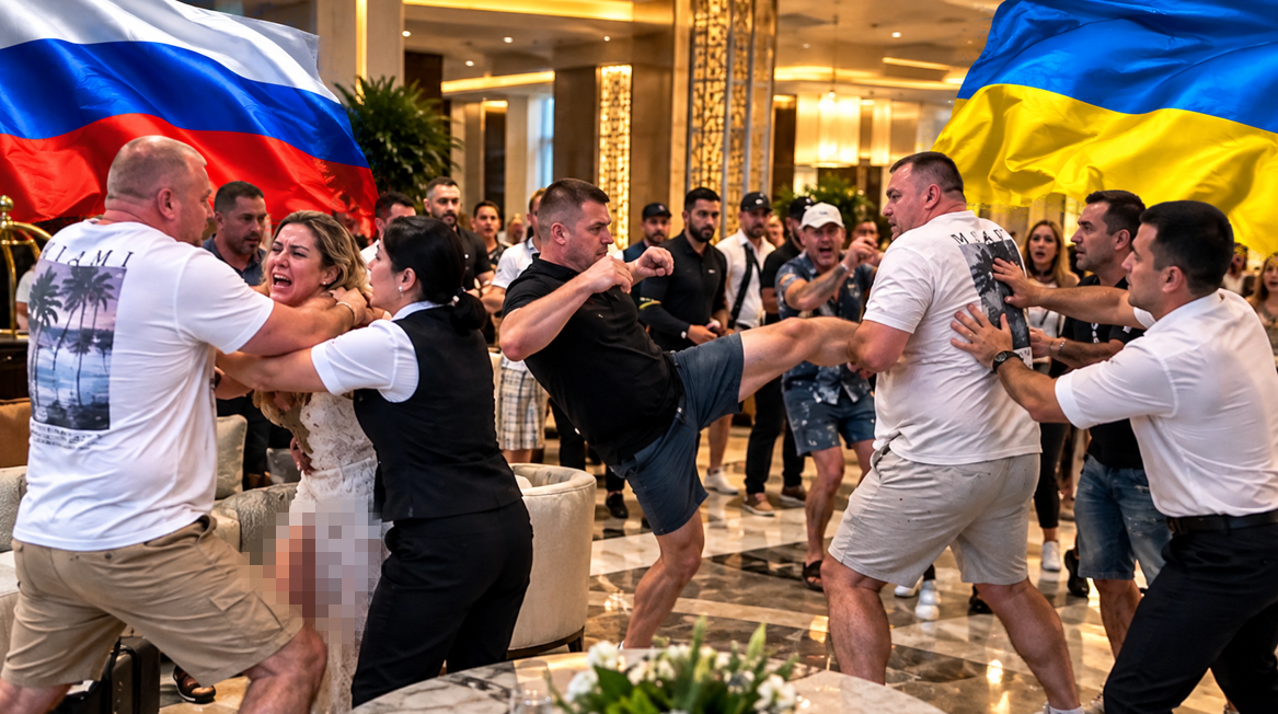 Rusya-Ukrayna savaşı Türkiye’ye sıçradı! Alanya’da Rus ve Ukraynalı turistler birbirine girdi