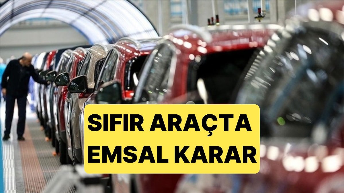 Yargıtay'dan Sıfır Araç Alanlara Emsal Karar: Tavandaki Boya Kabarması İçin Araç Yenisiyle Değiştirilecek