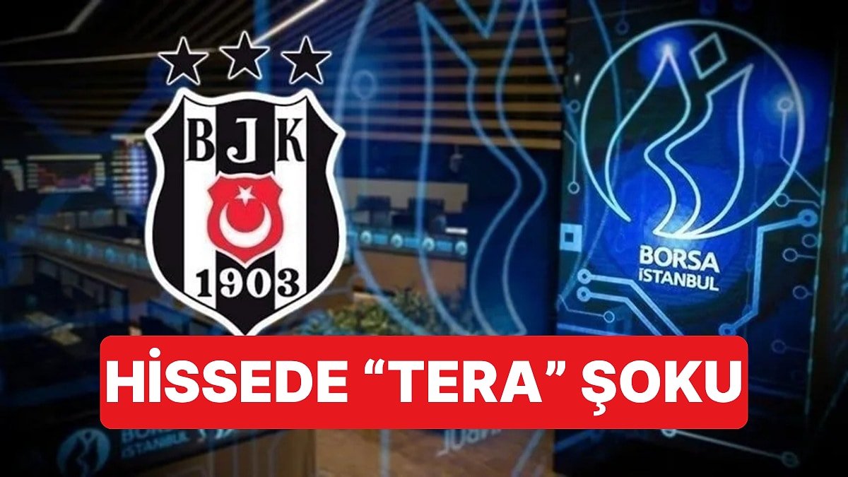Beşiktaş'ın Yeni Sponsoru Tera'ya Soruşturma Gölgesi Düştü: Hisseler Yüzde 9,75 Eridi