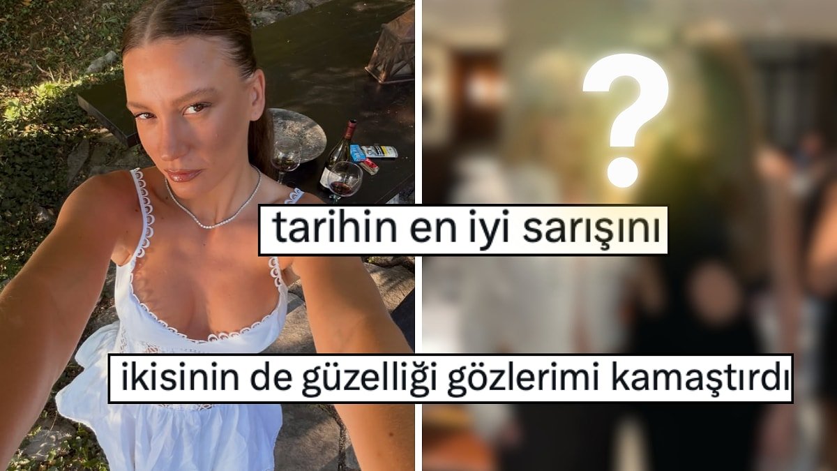 Serenay Sarıkaya’nın Bir Hayranıyla Verdiği Poz X'te Güzellik Tartışması Başlattı!
