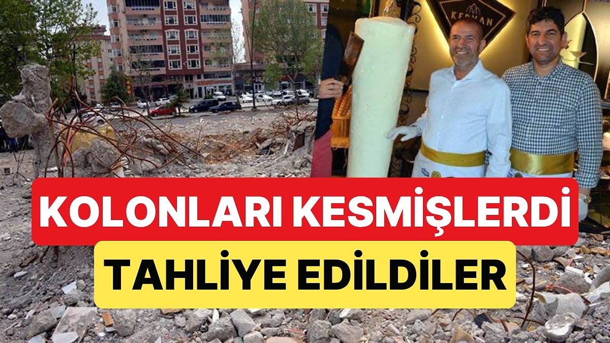 Ezgi Apartmanı Davasında Karar: Kolonları Kesen ve 876 Yıl İstenen Pastane Sahiplerine Tahliye