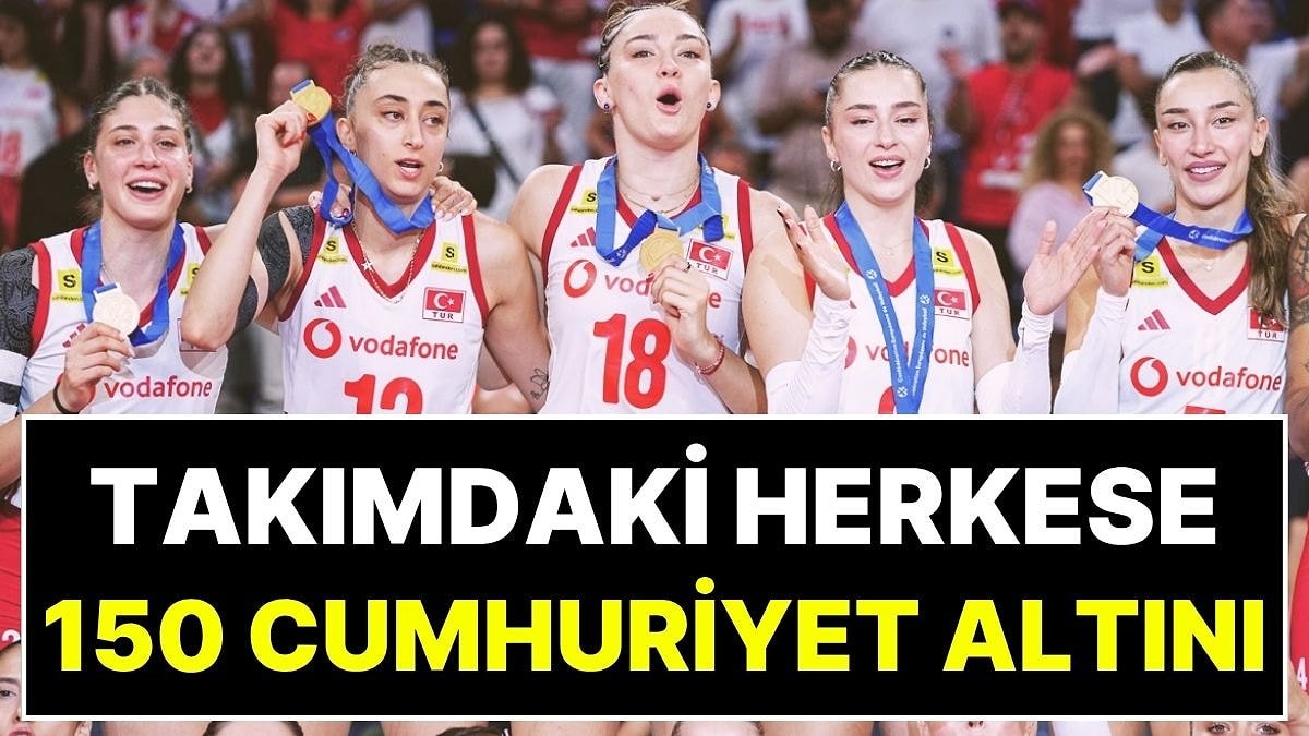 Avrupa Şampiyonu Olan Filenin Sultanları’nın Kazanacağı Para Ödülü Belli Oldu