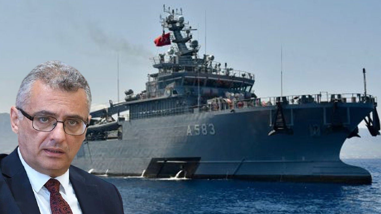 Türkiye geminin bulunması için TCG Işın’ı göndermişti! KKTC Cumhurbaşkanı Erhürman: Batık gemi 550 metrede tespit edildi