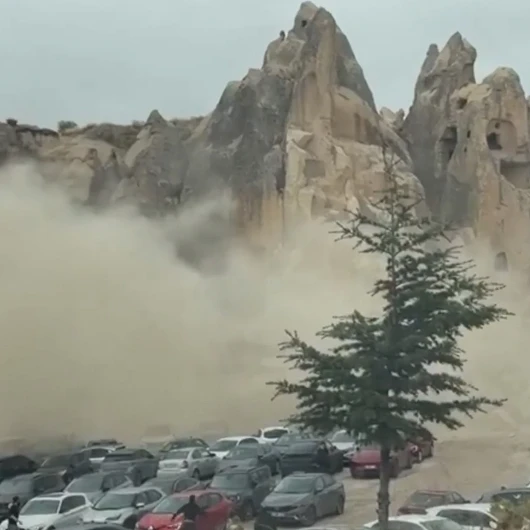 Kapadokya’da peribacası çöktü: Ölü ve yaralılar var