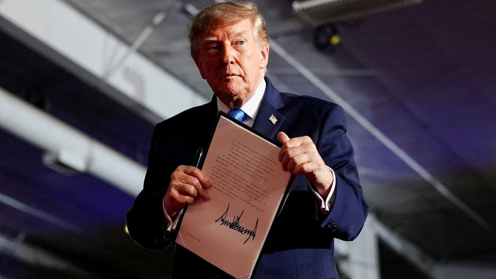 ABD Başkanı Trump, petrol kapasitesini artırmak için Savunma Üretim Yasası’nı devreye aldı