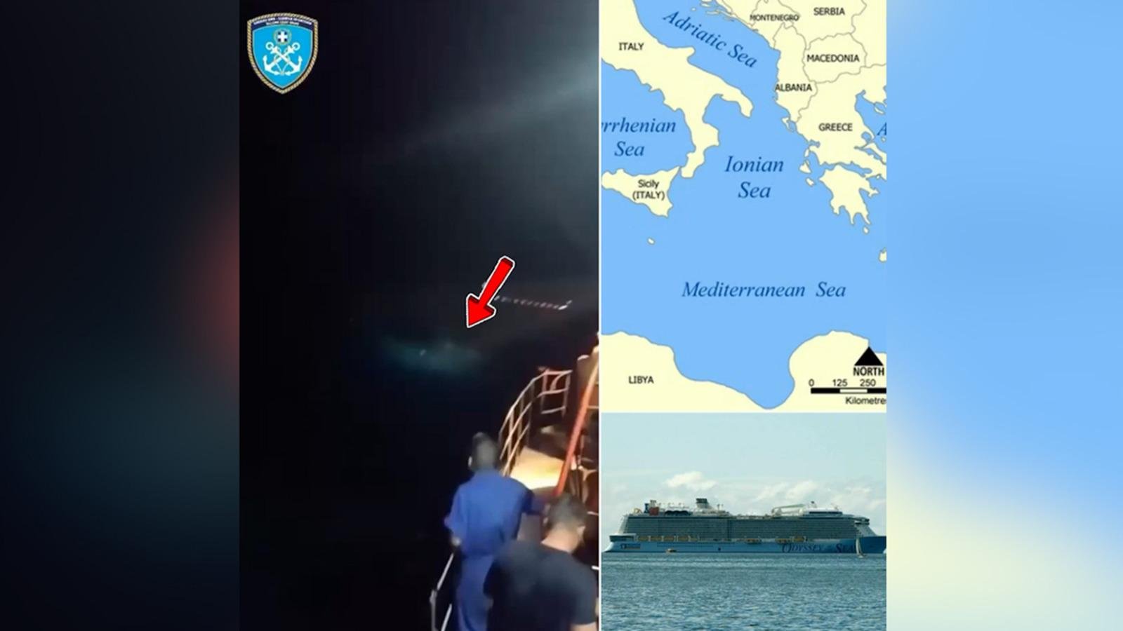Yunanistan’dayken gemiden denize atladı: 44 yaşındaki kadın 20 saat sonra bulundu!