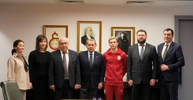 Rus heyetinden, Dursun Özbek’e ziyaret