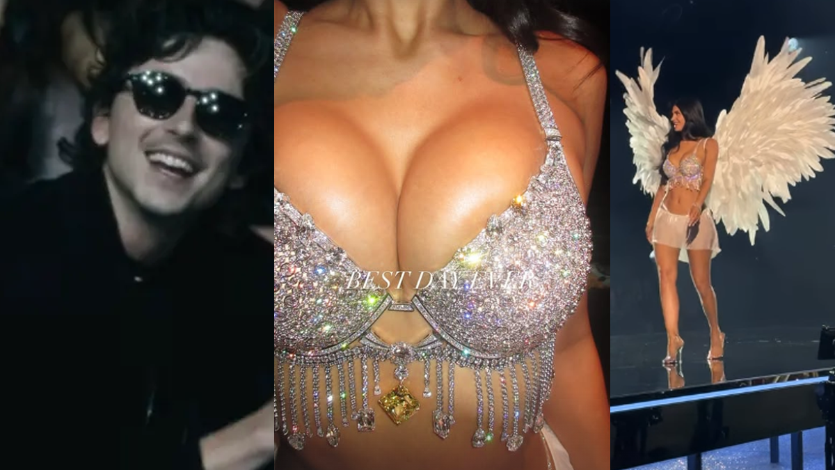Kylie Jenner, 50 milyon dolarlık Fantasy Bra’yı girdi! Timothee Chalamet en önden izledi