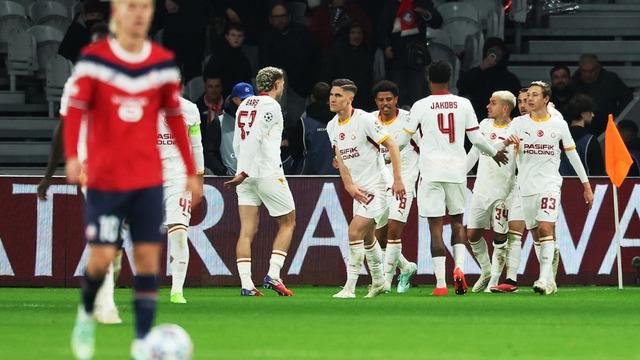 Galatasaray, Lille galibiyetiyle Türkiye rekoru kırdı!