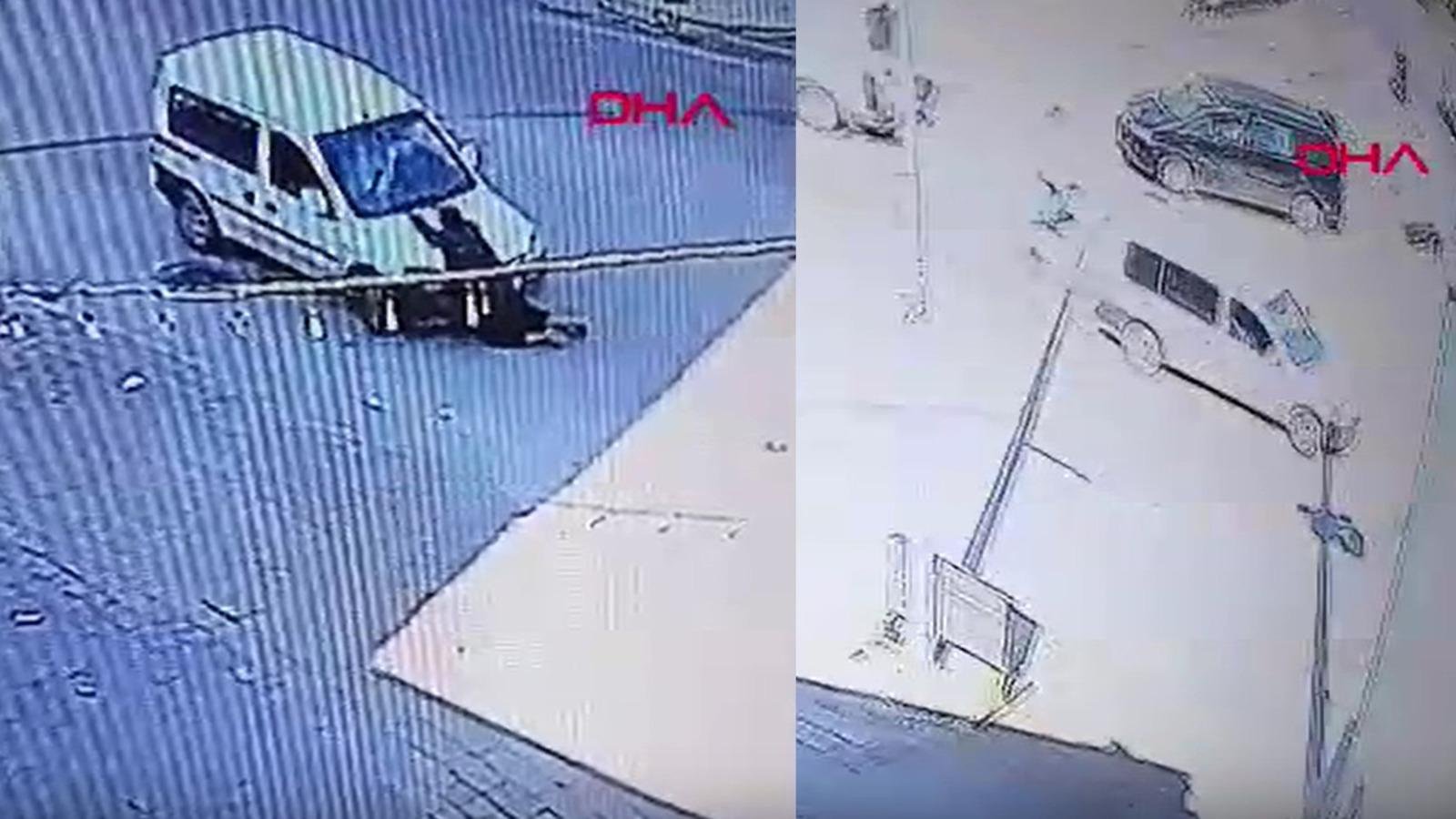 Oyun değil, Türkiye’de yaşandı! Önünü kestiği aracı böyle çaldı