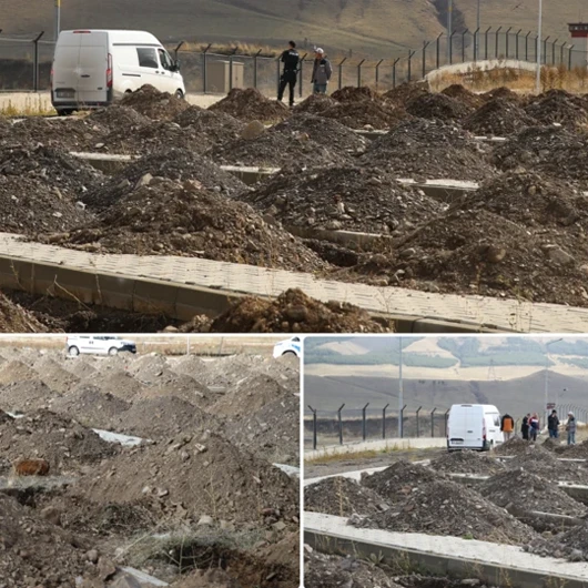 Mezar kazısı sırasında patlamamış halde bulundu: Ekipler hemen harekete geçti