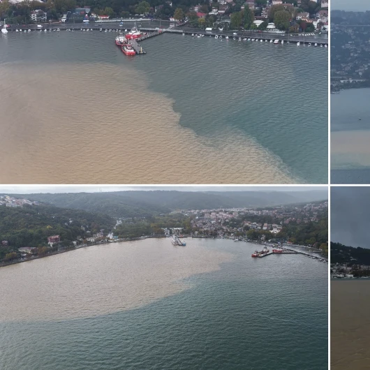 Boğaz’ın rengi değişti: İstanbul’da şaşırtan manzara