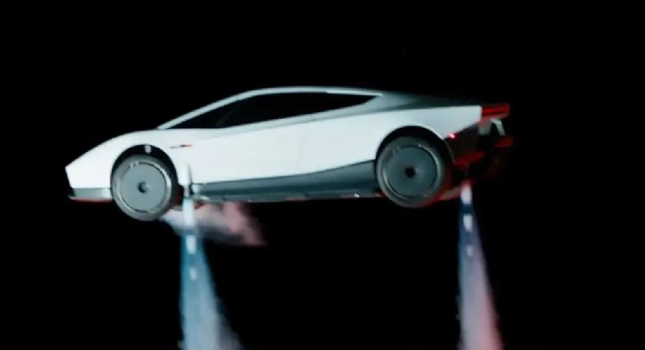 Tepenizden otomobil geçerse şaşırmayın: Uçan Tesla tanıtıldı