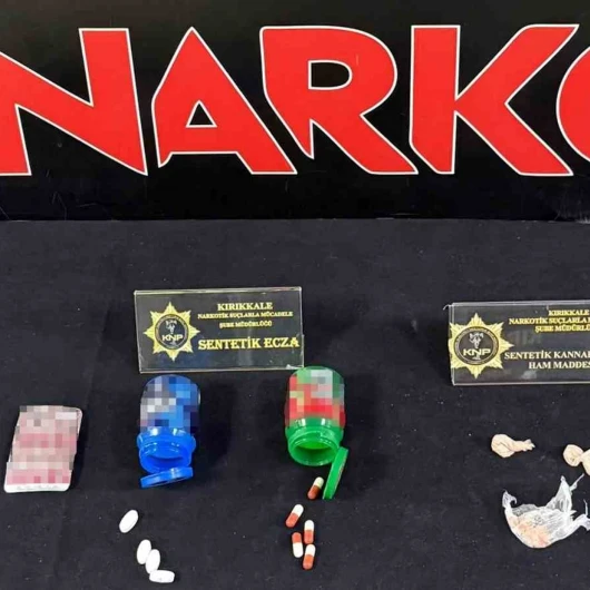Kırıkkale’de narkotik ve asayiş ekiplerinden operasyon: İki kişi tutuklandı