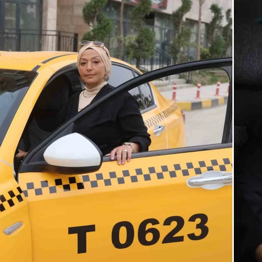 Günde 15 saat çalışıyor: Hatay’ın kadın taksicisi herkesi şaşırtıyor