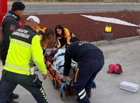 Aracın hacizli olduğunu öğrenince bayıldı