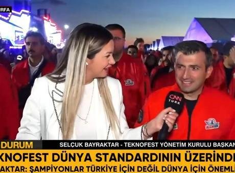 Selçuk Bayraktar TEKNOFEST Şanlıurfa’da CNN Türk’e konuştu: Dünya standardının üzerinde!