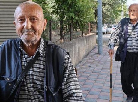 86 yaşında her sabah aynı rota: Biz 50 yaşındayız, onun gibi değiliz