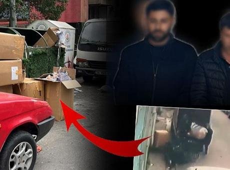 İstanbul’da çöpe bırakılan koliler büyük operasyonu ortaya çıkardı