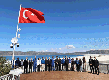 Salda Gölü uzay araştırmacılarının ilgi odağı