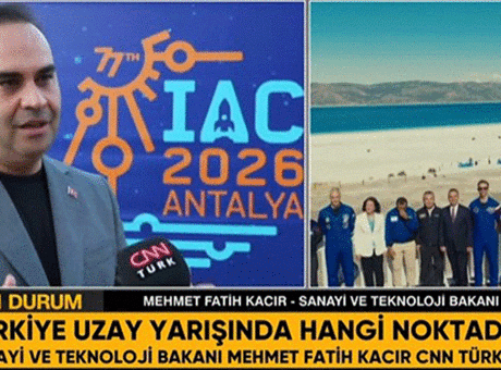 Bakan Kacır CNN Türk’e konuştu: Türkiye uzaya bağımsız erişecek