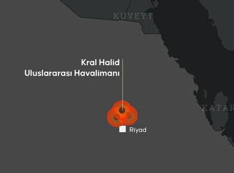 Riyad’da sıcak saatler! Kral Halid Havalimanı’na peş peşe saldırılar: Çok sayıda yaralı var, tüm uçuşlar donduruldu