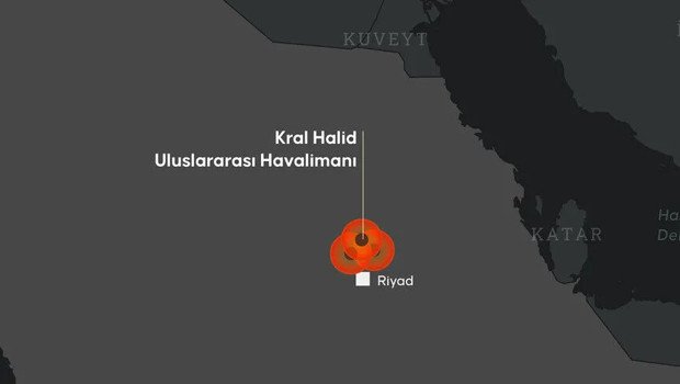 Suudi Arabistan’daki havalimanı tekrar vuruldu