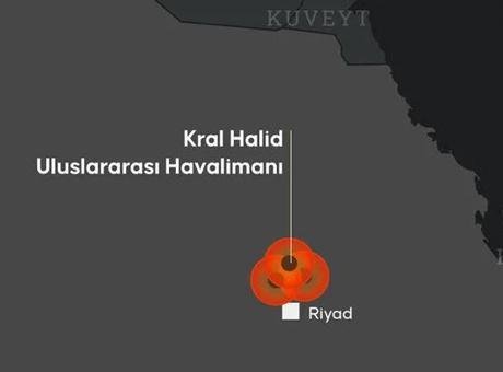 Arap Koalisyonu duyurdu: Riyad Havalimanı terminalinde saldırı sonrası yangın çıktı