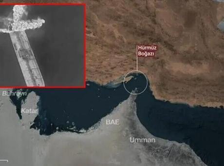 İran Devrim Muhafızları duyurdu! ‘Hürmüz Boğazı’nda süper tanker mayına çarptı’
