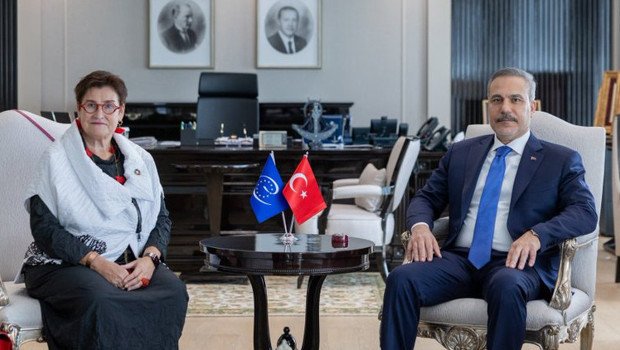 Dışişleri Bakanı Hakan Fidan, Avrupa Konseyi Parlamenter Meclisi Başkanı Bayr’ı kabul etti