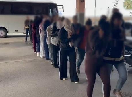 Osmaniye’de fuhuş operasyonu: 14 şüpheliden 8’i tutuklandı